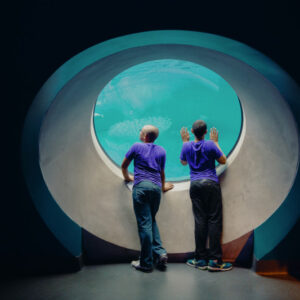Kids Looking In - Frost Science Museum - Downtown Miami